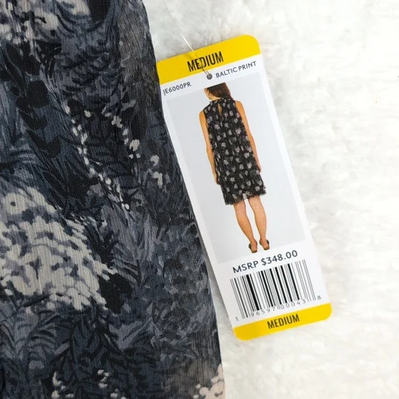 215-Joie NWT Dress in Navy and Cream‎ - Picture 3 of 7